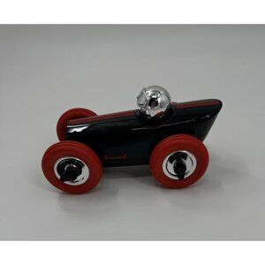 Playforever Midi Buck Roddie Toy Race Car With Red Wheels & Chrome Helmet